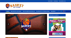 Desktop Screenshot of basketenlinea.net